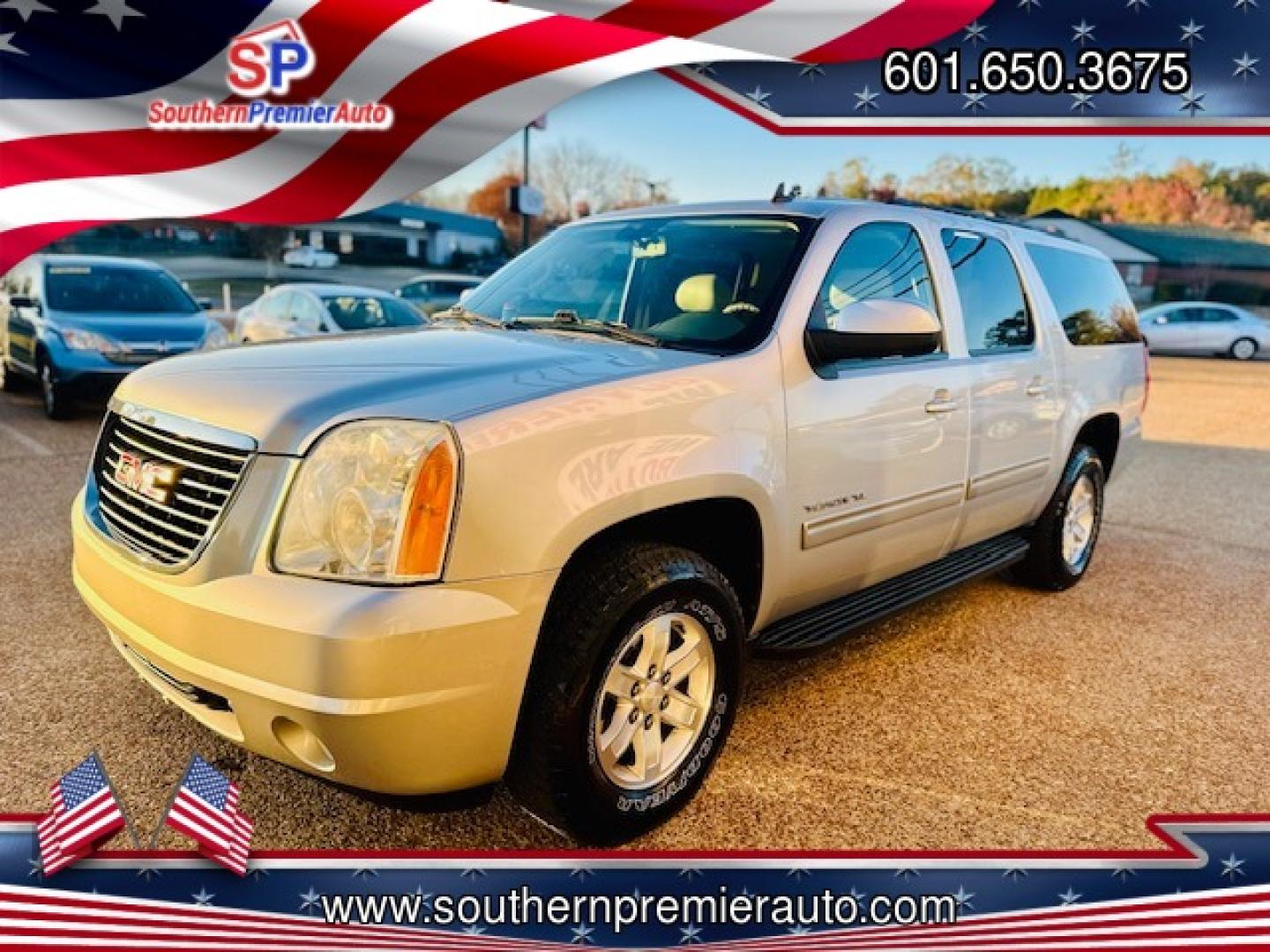 2011 SILVER GMC YUKON XL SLT1 SLT (1GKS2KE33BR) with an 5.3L V8 OHV 16V FFV engine, 4-Speed Automatic transmission, located at 922 W. Beacon St., Philadelphia, MS, 39350, (601) 650-3675, 32.770447, -89.127151 - Title: 2011 GMC Yukon XL SLT-1 1/2 Ton Year: 2011 Make: GMC Model: Yukon XL Engine: 5.3L V8 OHV 16V FFV Body: SPORT UTILITY 4-DR Transmission: 4-Speed Automatic Drive Type: 4WD Mpg City: 15 Mpg: 21 Trim: SLT-1 1/2 Ton - Photo#2